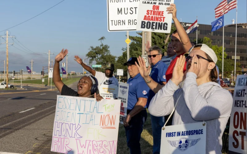 Boeing defense workers