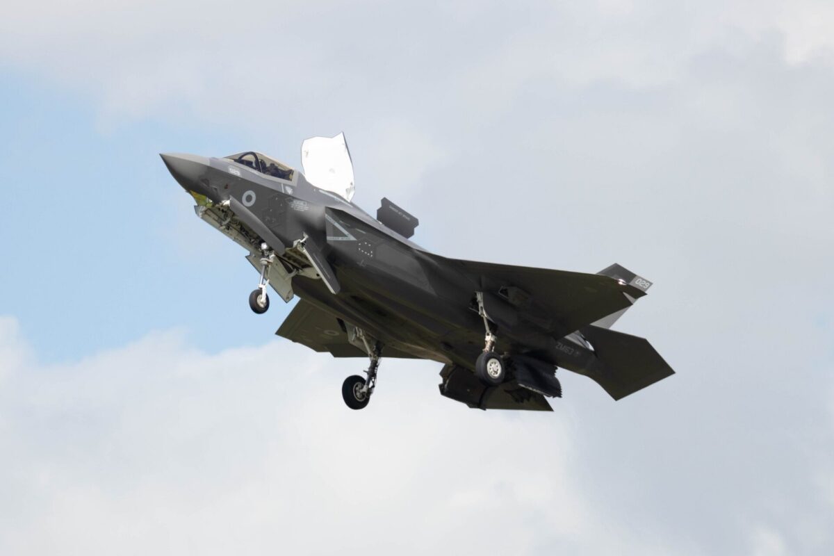 British F 35B Lightning II fighter jet British F 35B Lightning II fighter jet