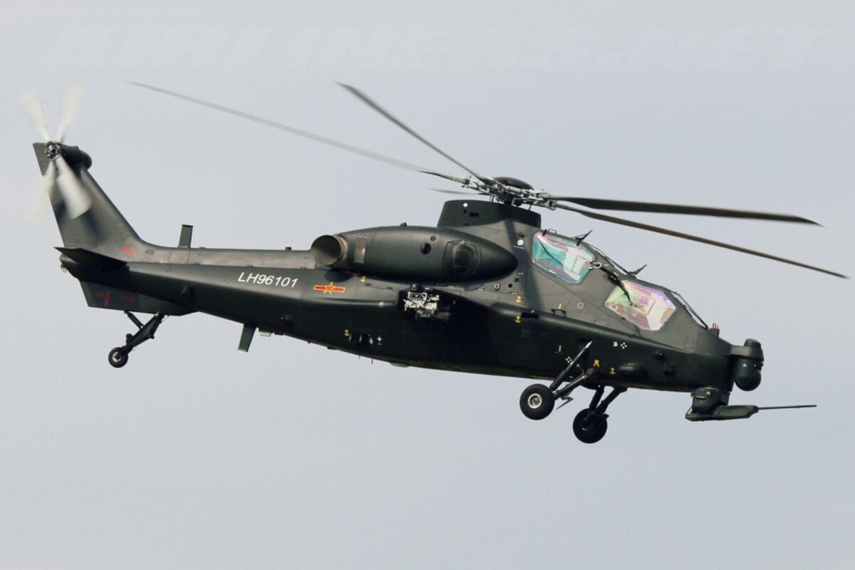 China's ze 10me helicopter
