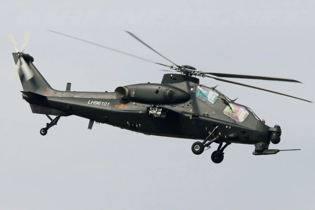 Chinas ze 10me helicopter China's ze 10me helicopter