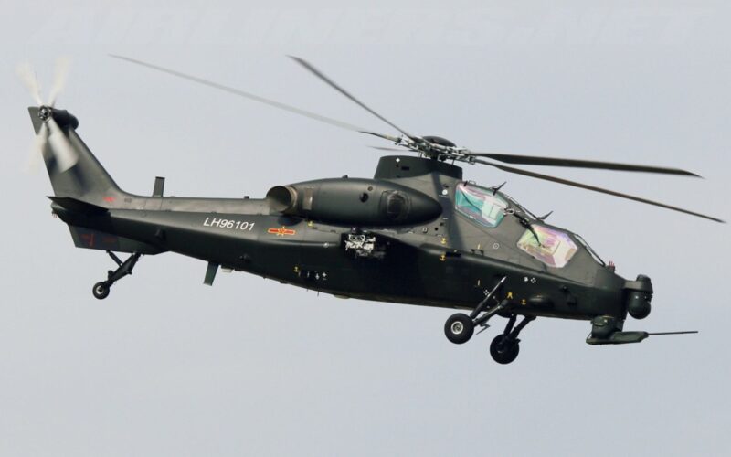 Chinas ze 10me helicopter China's ze 10me helicopter