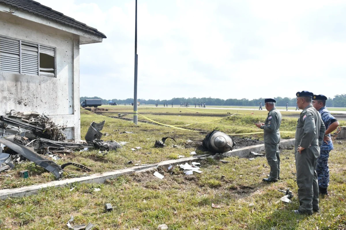 Crash of RMAF Hornet in Malaysia Crash of RMAF Hornet in Malaysia