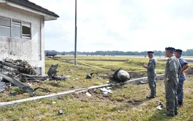 Crash of RMAF Hornet in Malaysia