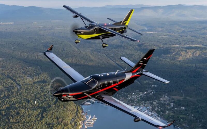 Daher TBM and Kodiak aircraft