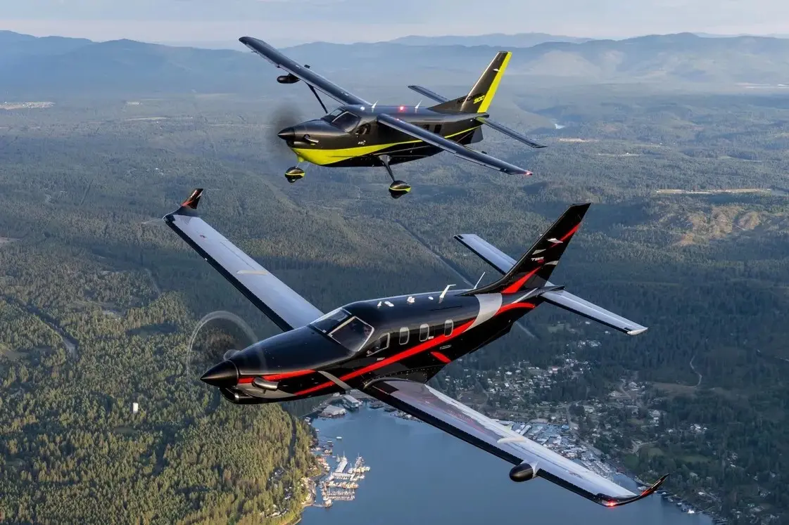 Daher TBM and Kodiak aircraft
