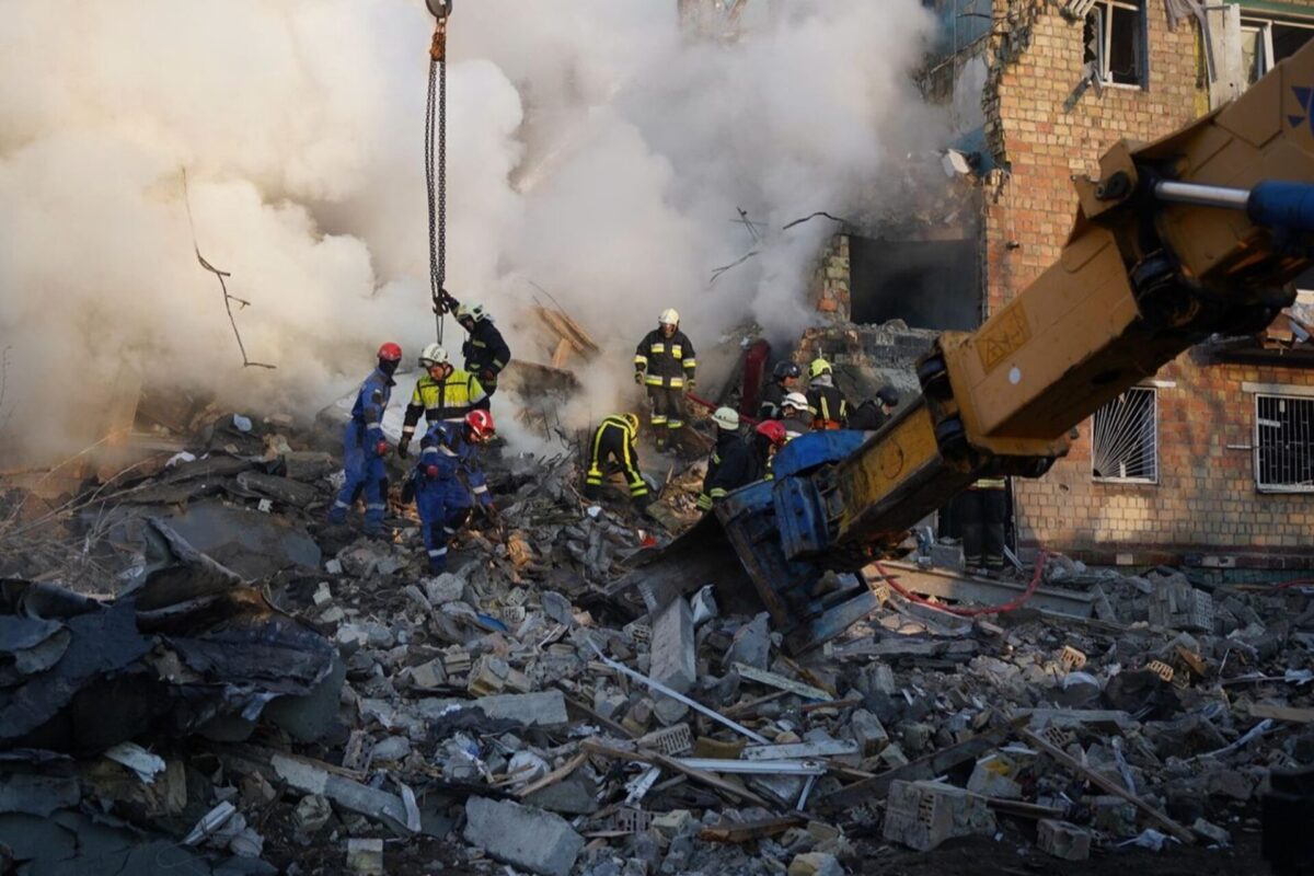 Destructions in Kyiv after Russian attack 2025 08 28 Destructions in Kyiv after Russian attack 2025 08 28