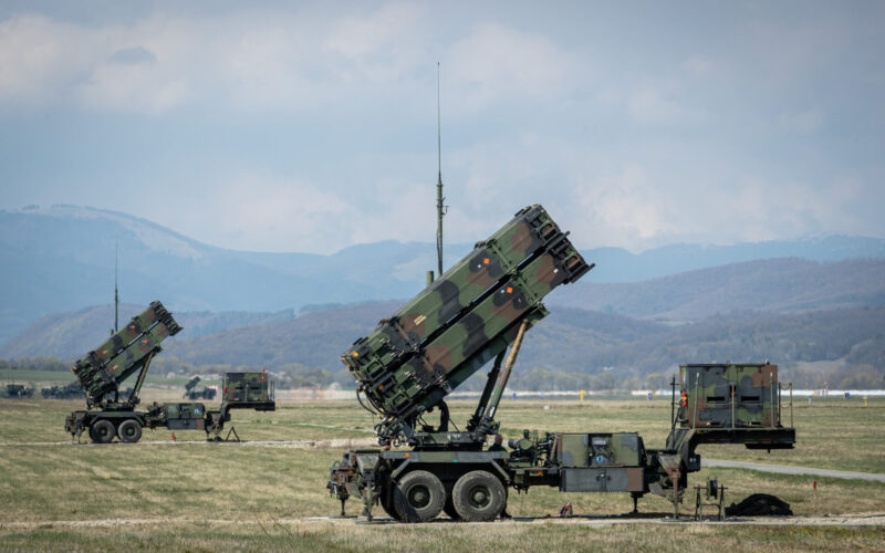 Dutch Patriot air defense systems