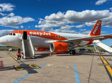 Montpellier,,France-,August,22,,2022:the,Airplane,Of,Easyjet,Airlines,Staying