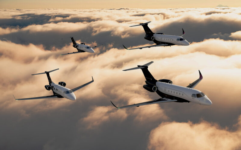 Embraer Praetor family business jets