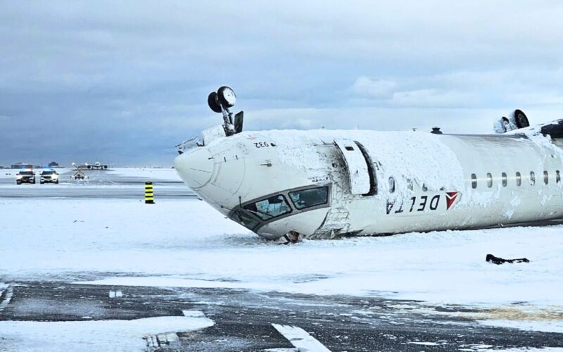 Endeavor Air Bombardier YYZ incident