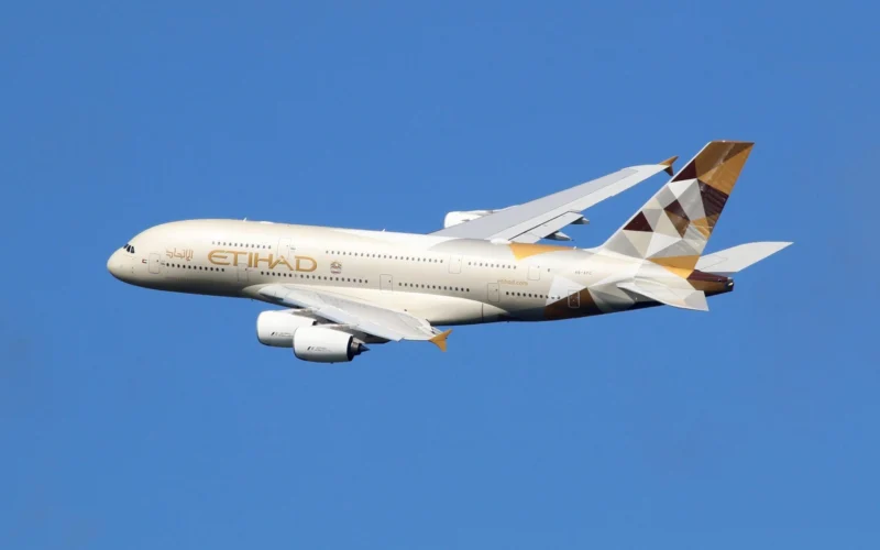 Etihad Airways Airbus A380 A6APC
