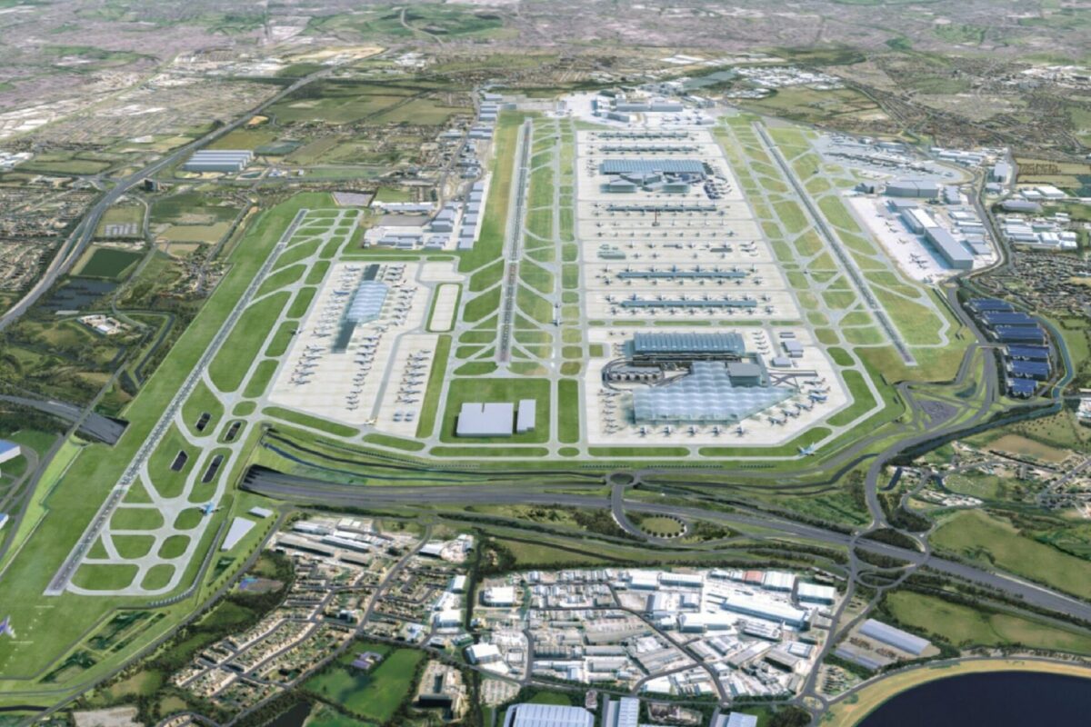 Heathrow Airport third runway proposal