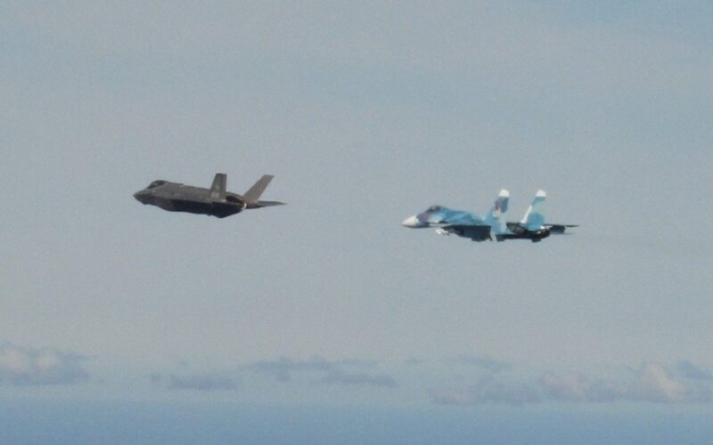 Italian Air Force F 35A Russian aircraft NATO