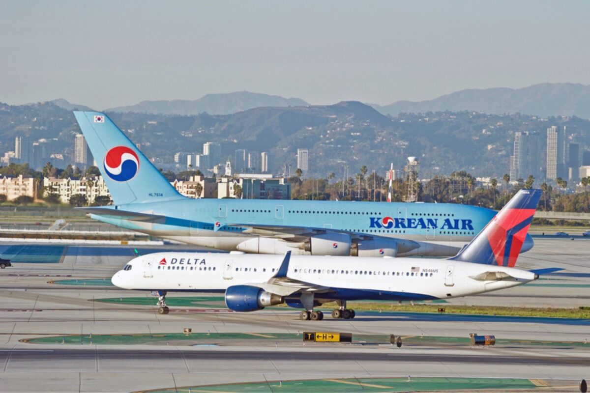 Korean Air Delta baggage venture