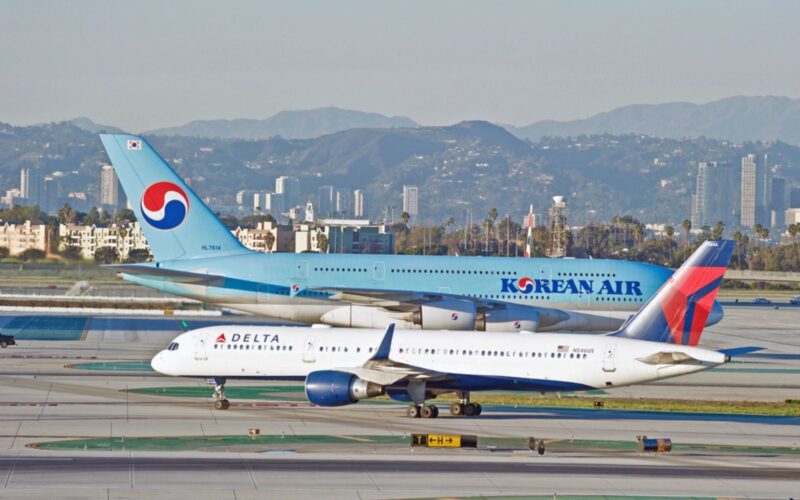 Korean Air Delta baggage venture