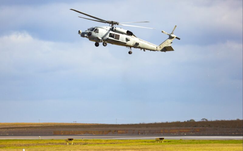 MH 60R Seahawk helicopter