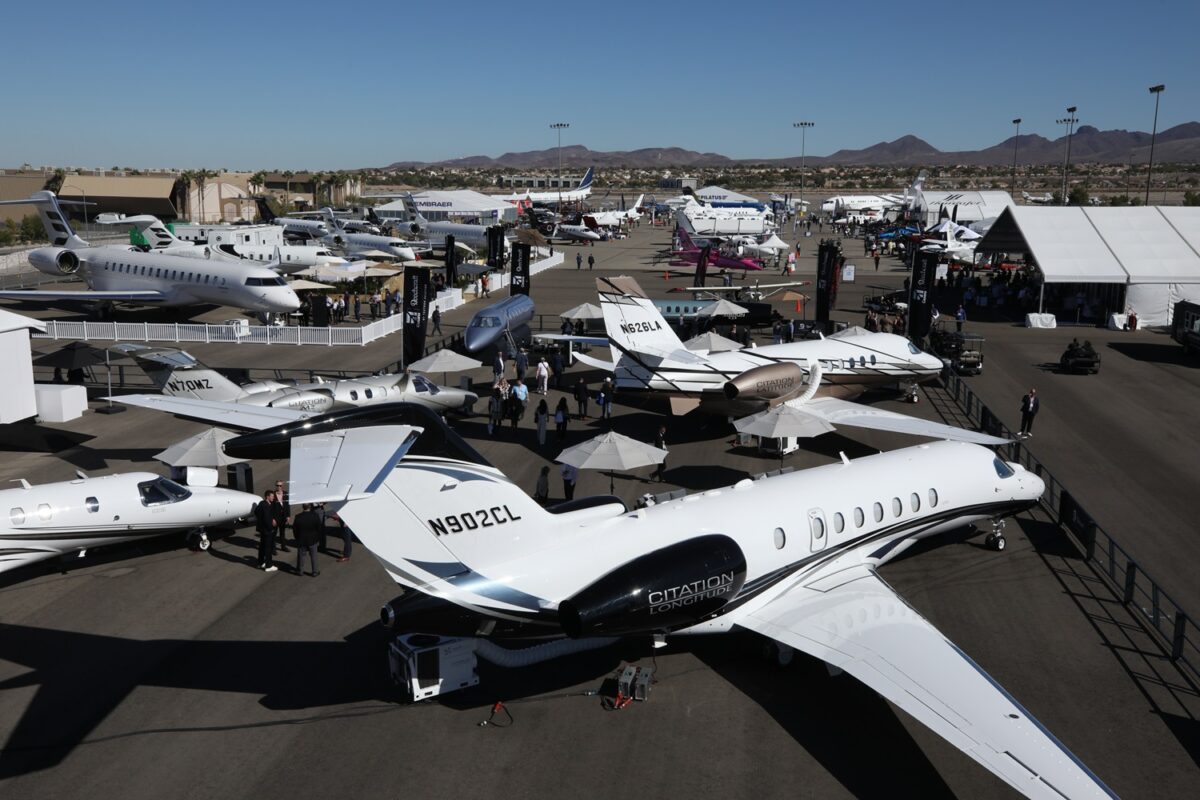 NBAA BACE static displays NBAA BACE static displays