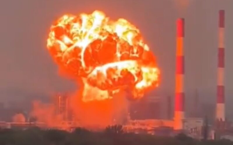 Novokuybyshevsk oil refinery