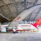 Retrofitted Air India B787-8 aircraft
