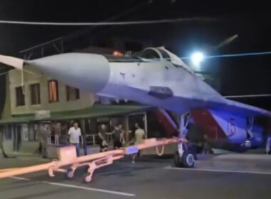 Russian MiG-29 towing incident in Armenia