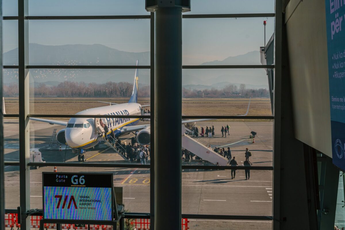Ryanair Tirana Airport Albania