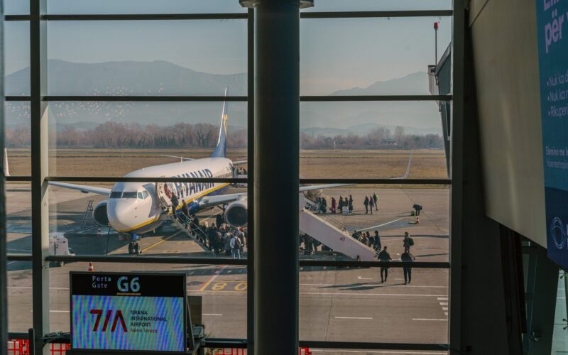 Ryanair Tirana Airport Albania