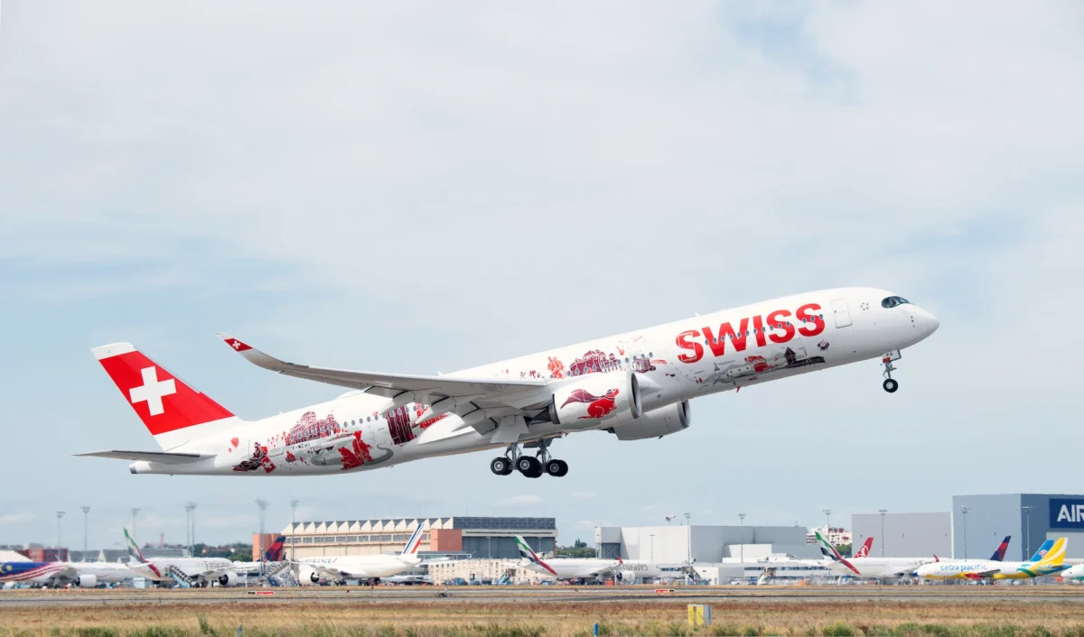 SWISS A350 2 SWISS A350