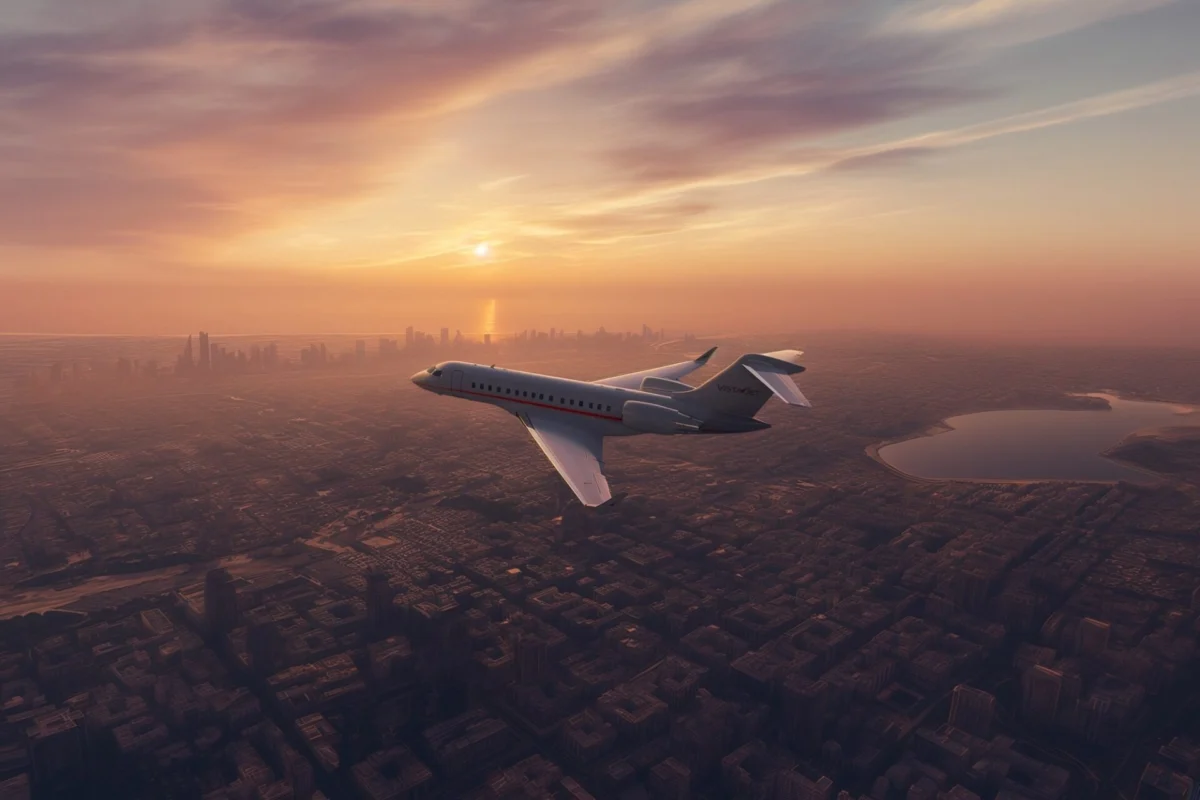 VistaJet Saudi Arabia flight