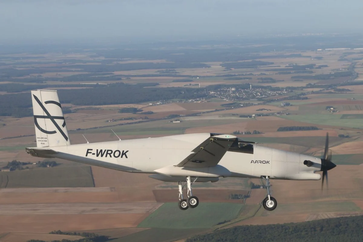 Aarok drone makes first flight Aarok drone makes first flight