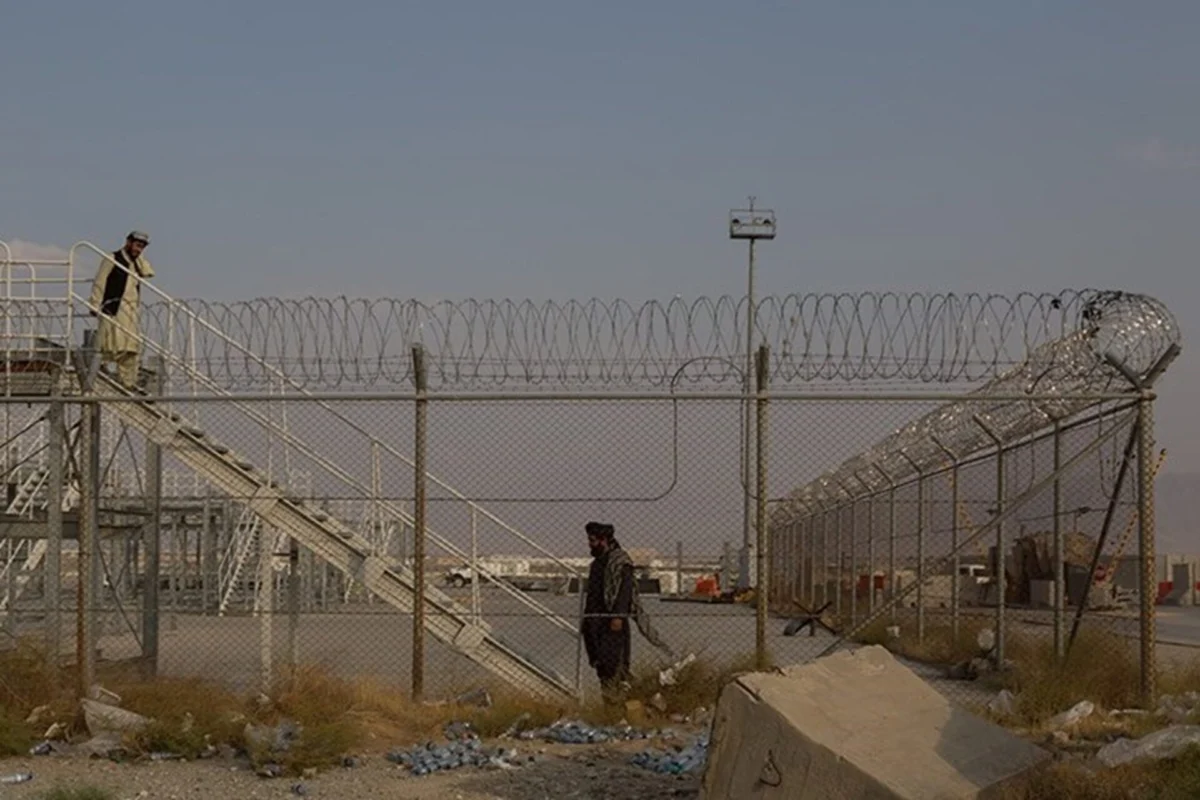 Bagram Air Base in September 2021 after US withdrawal Bagram Air Base in September 2021 after US withdrawal