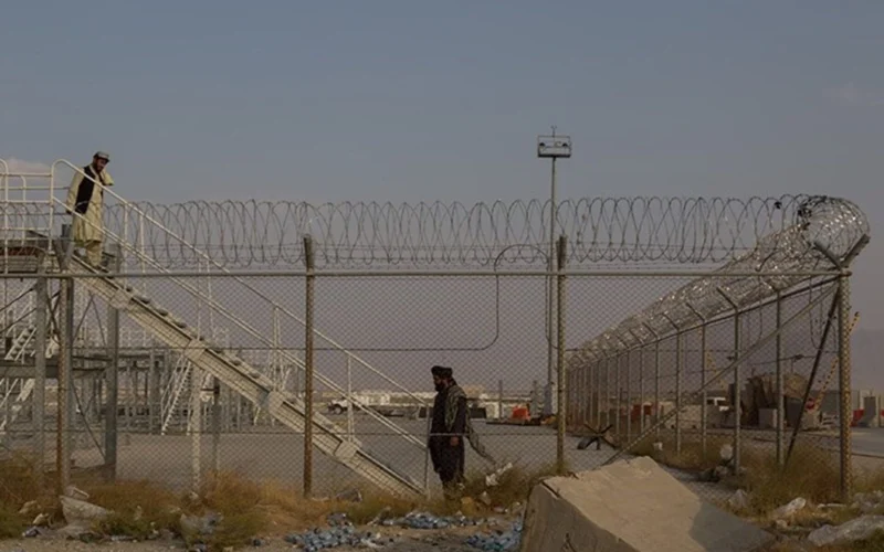 Bagram Air Base in September 2021 after US withdrawal