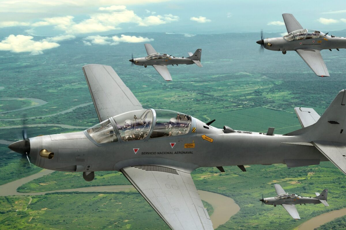 Embraer A 29 Super Tucano in Panama