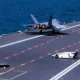 First catapult launch from Fujian aircraft carrier