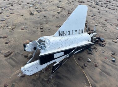 Gerbera drone debris found in Ventspils Latvia