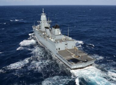 German frigate Hamburg