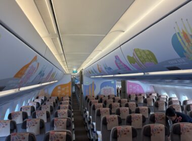 China Eastern Barcelona cabin