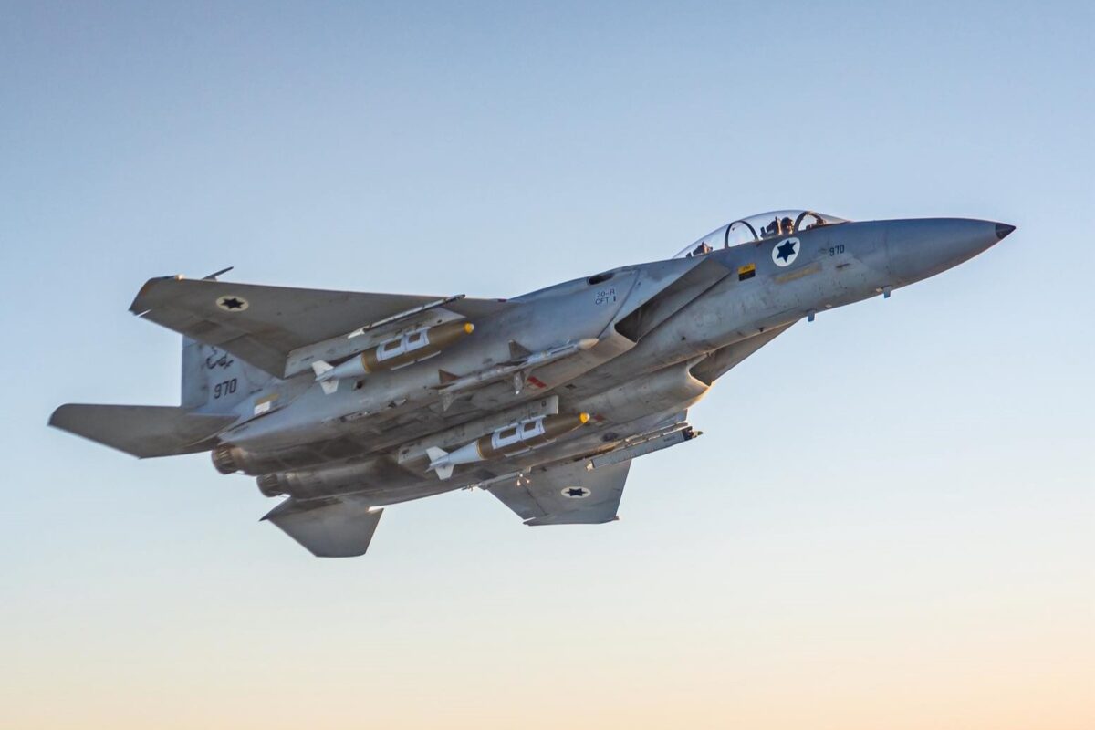 Israel Air Force McDonnell Douglas F 15D Baz