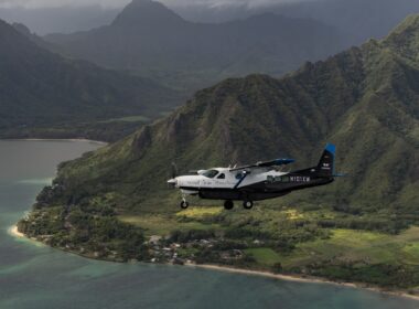 Joby’s autonomous flight technology Superpilot flying a Cessna 208
