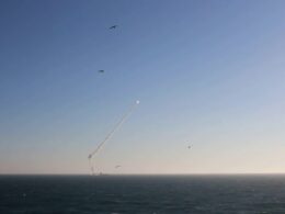 Launch of Zircon hypersonic missile during Zapad 2025