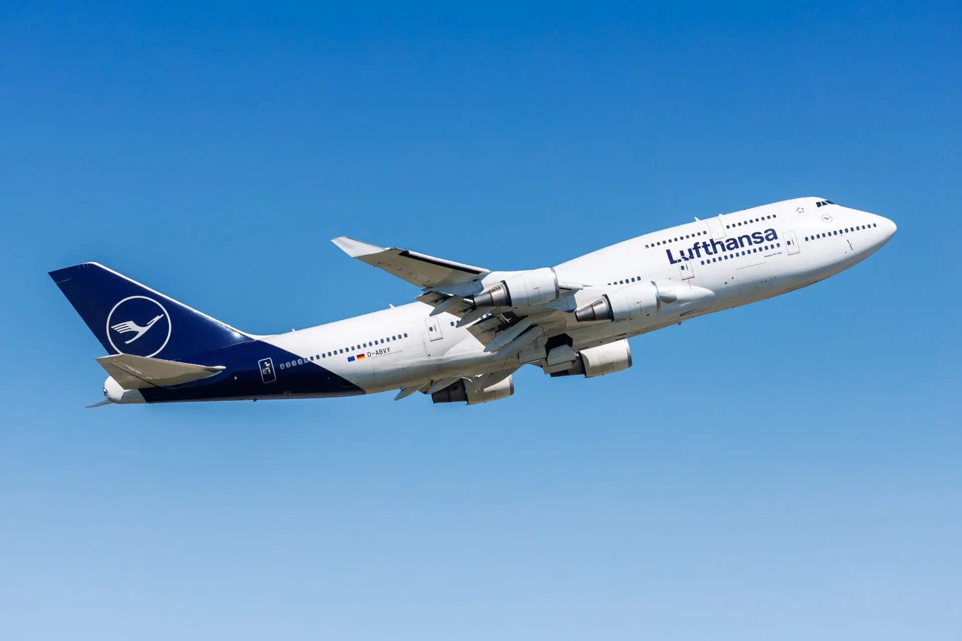 Lufthansa Boeing 747 400 D ABVY