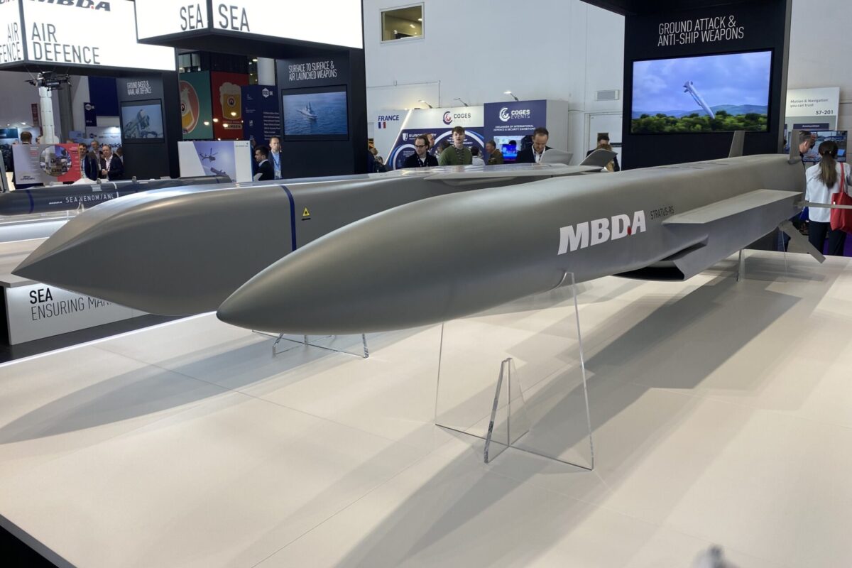 MBDA STRATUS future cruise and anti ship missile models at DSEI UK 2025 MBDA STRATUS future cruise and anti ship missile models at DSEI UK 2025