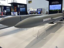 MBDA STRATUS future cruise and anti ship missile models at DSEI UK 2025