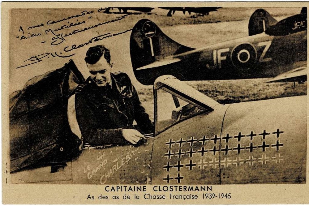 Pierre Clostermann pilot France