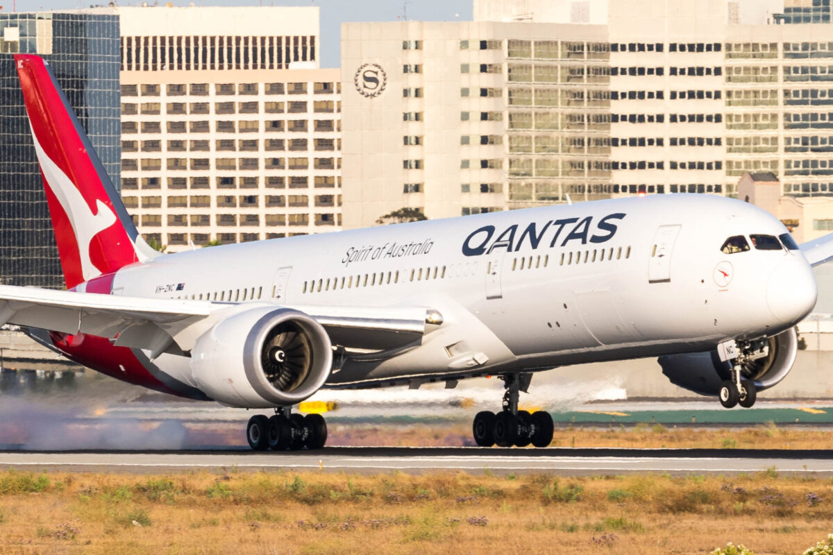 Qantas Boeing Dreamliner