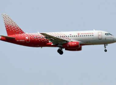 Rossiya Airlines Sukhoi Superjet 100-95B