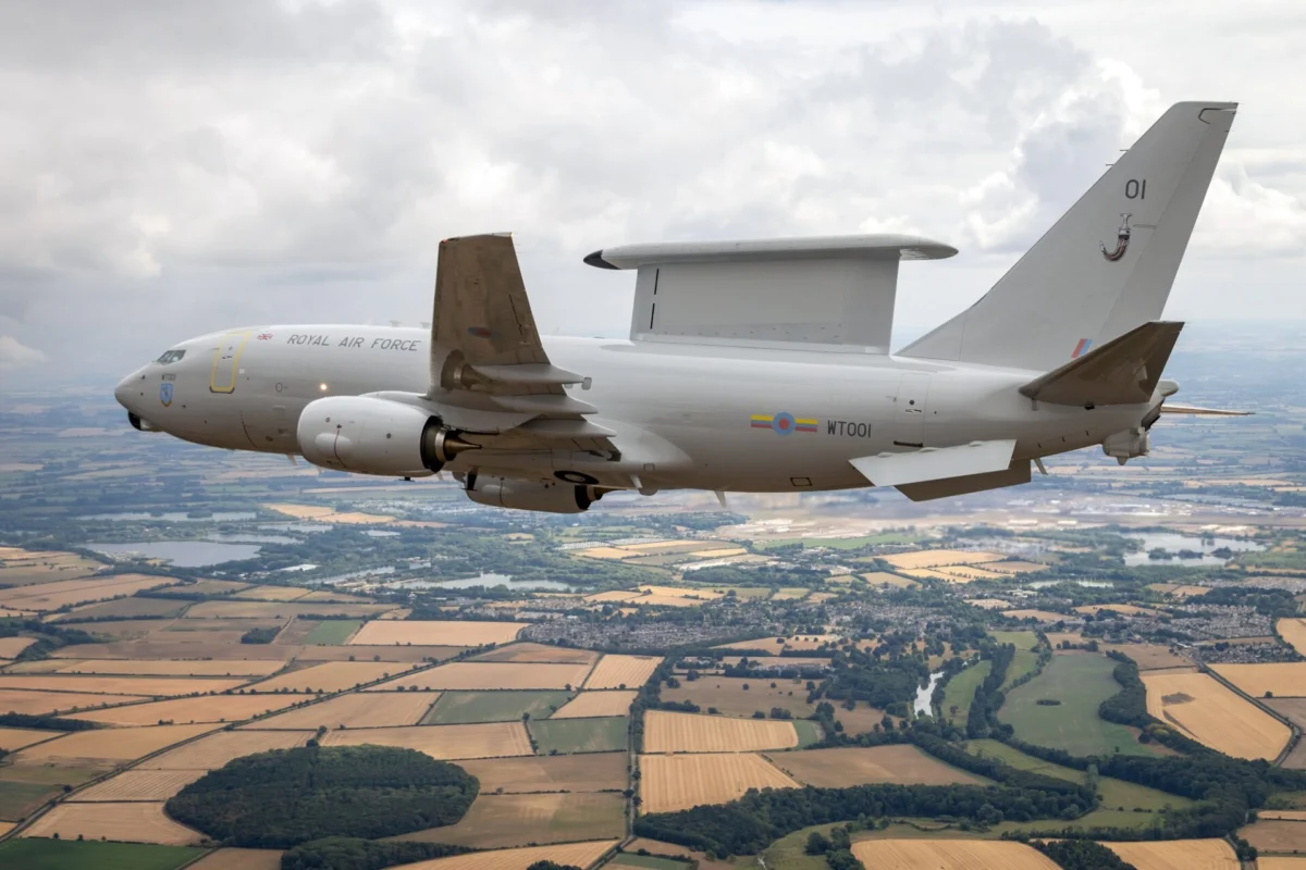 Royal Air Force E 7A Wedgetail airborne warning and control aircraft Royal Air Force E 7A Wedgetail airborne warning and control aircraft