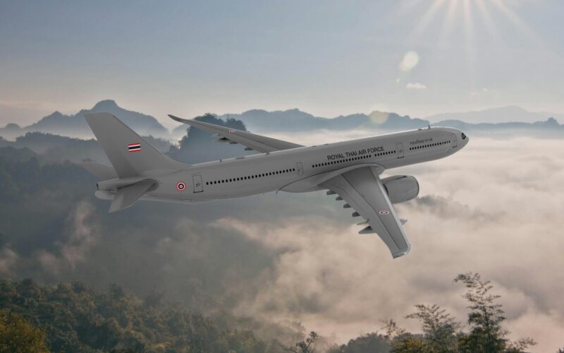 Royal Thai Air Force Airbus A330 MRTT tanker aircraft