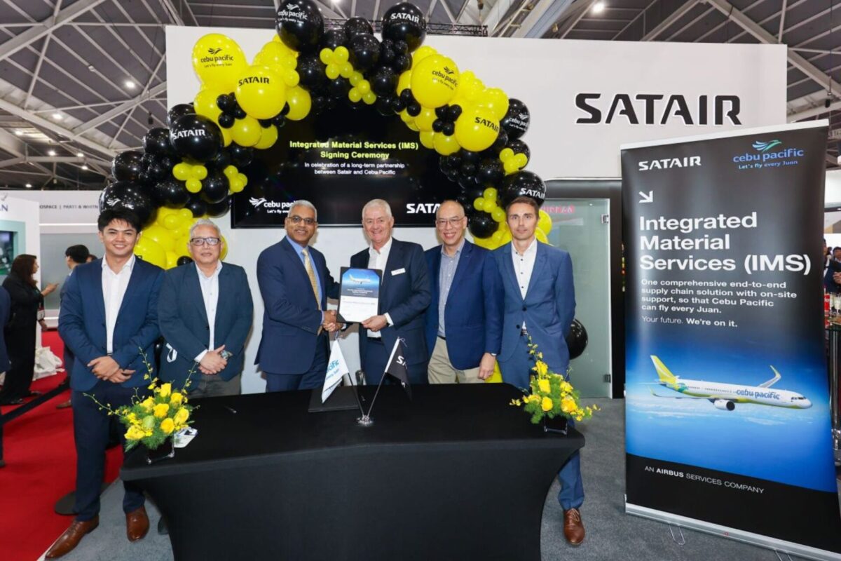 Satair Ceb Pac enter IMS agreement Satair Ceb Pac enter IMS agreement