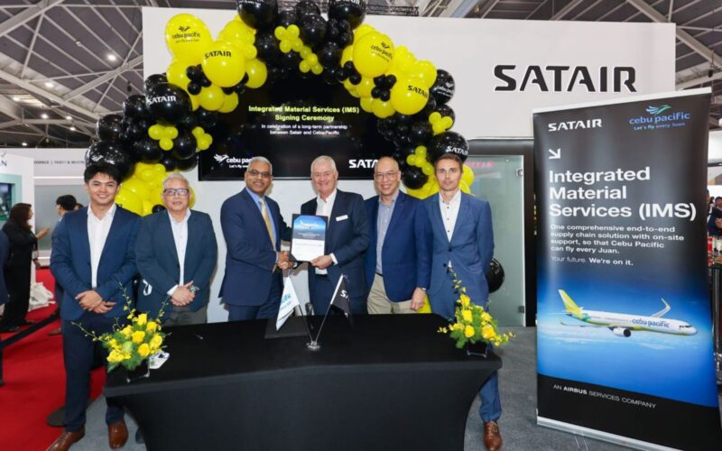 Satair Ceb Pac enter IMS agreement