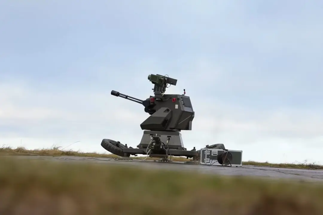 Test of WLKM 127 mm Gatling gun Test of WLKM 127 mm Gatling gun